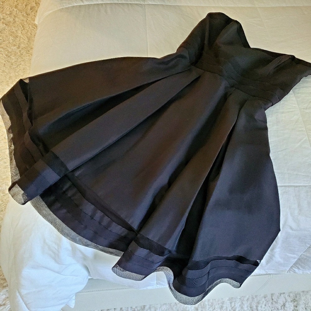 White House Black Market.  Sweetheart A-line